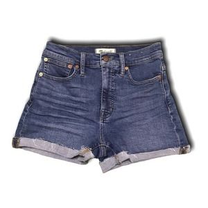 Women's Madewell Shorts Madewell High Rise Denim Shorts Sz 24